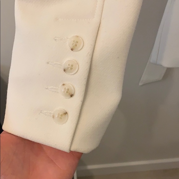 Le chateau cream pea coat Gently used - Picture 3 of 6